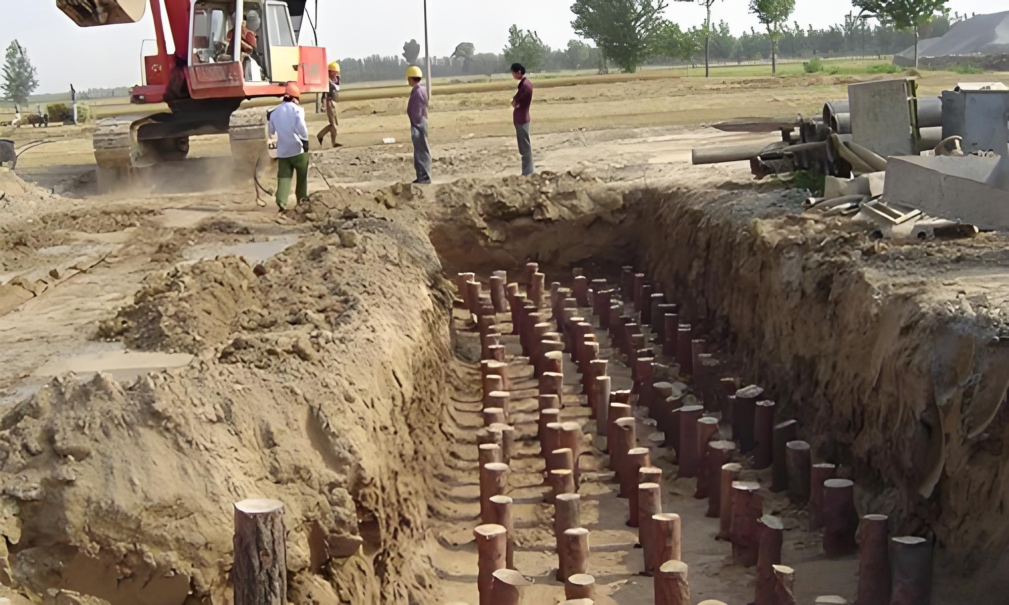 建房地基打木樁耐用嗎?農村建房打松木樁好嗎?