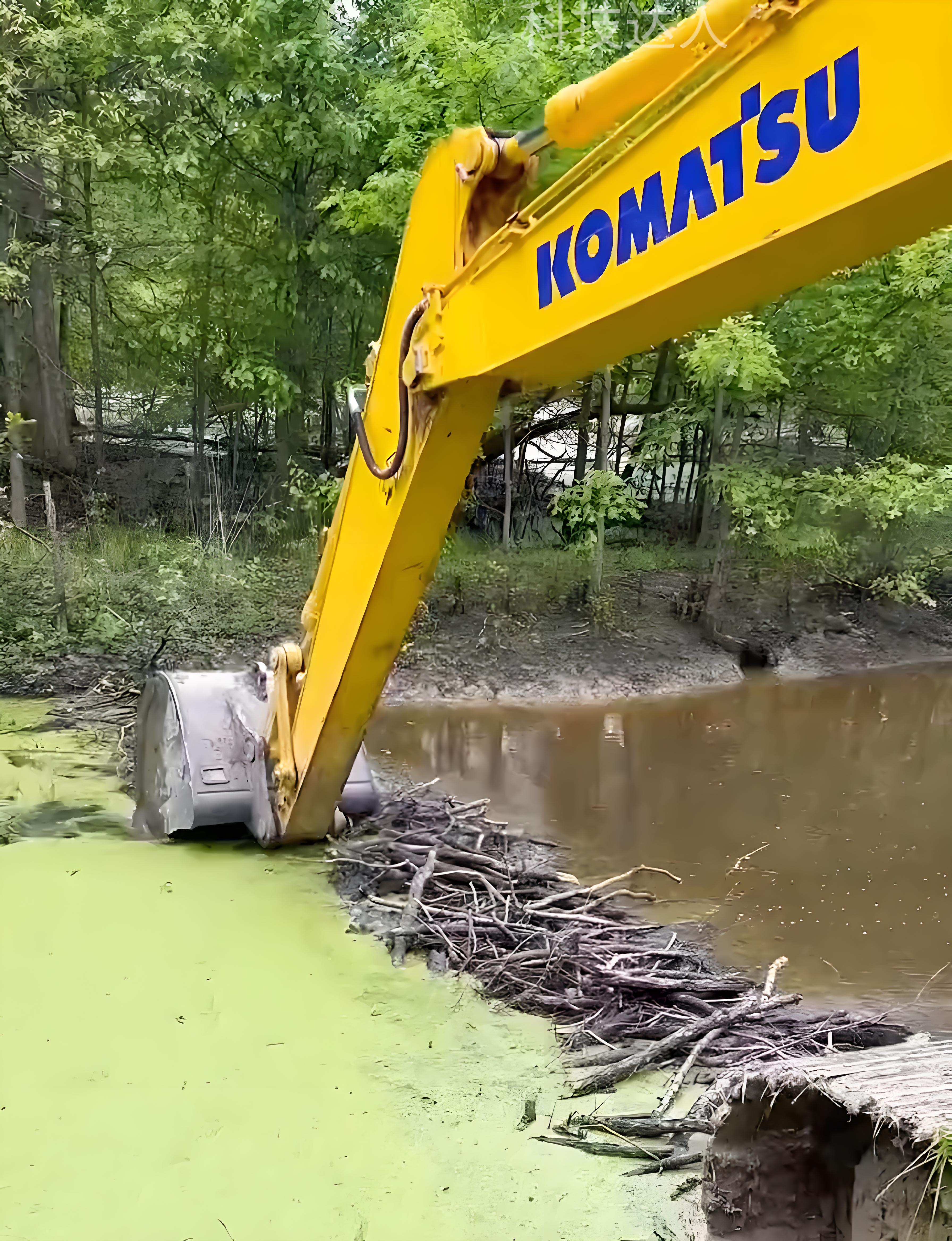 四川內江挖機清淤施工隊-挖機清淤的施工成本如何計算?