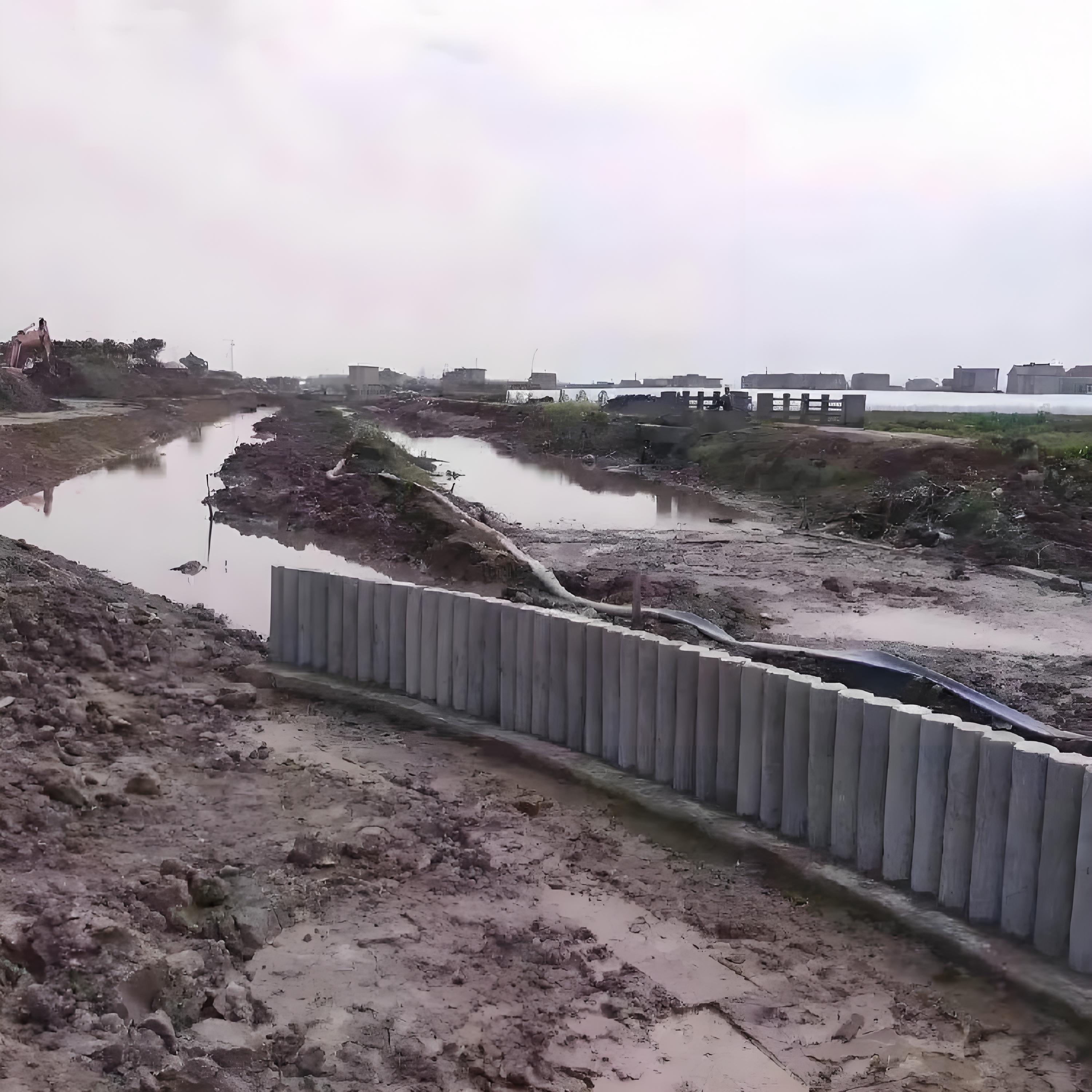 水泥仿木樁施工隊(duì)泓樺錦嘉 - 水泥樁打樁的施工環(huán)境要求？